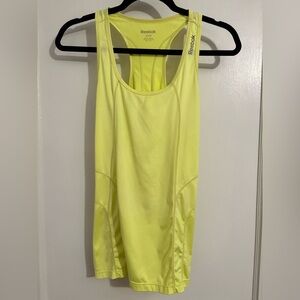 Reebok Women's Neon Yellow Tank Top